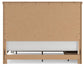 Savonport King Panel Storage Bed. Dresser, Mirror and Nightstand