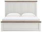 Savonport King Panel Bed with Storage, Dresser, Mirror, Chest and Nightstand