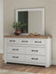 Savonport King Panel Bed, Dresser, Mirror, Chest and Nightstand