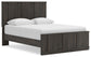Jadiston Queen Panel Platform Bed, Dresser and Mirror