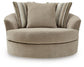 Linenhause Oversized Swivel Accent Chair