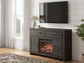 Brazen Valley 60" TV Stand with Electric Fireplace