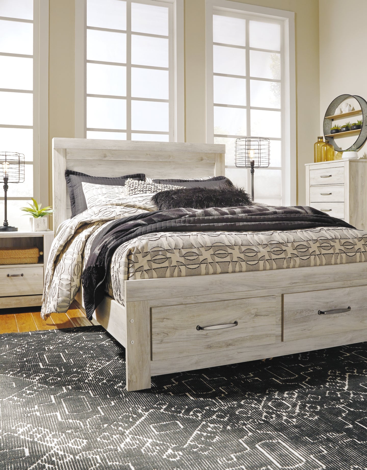 Bellaby  Platform Bed With 2 Storage Drawers