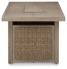 Load image into Gallery viewer, Beachcroft Rectangular Fire Pit Table
