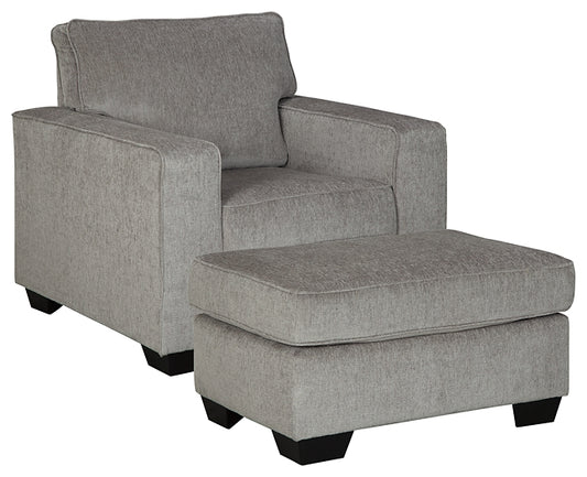 Altari Chair and Ottoman