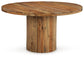 Dressonni Round Dining Room Table